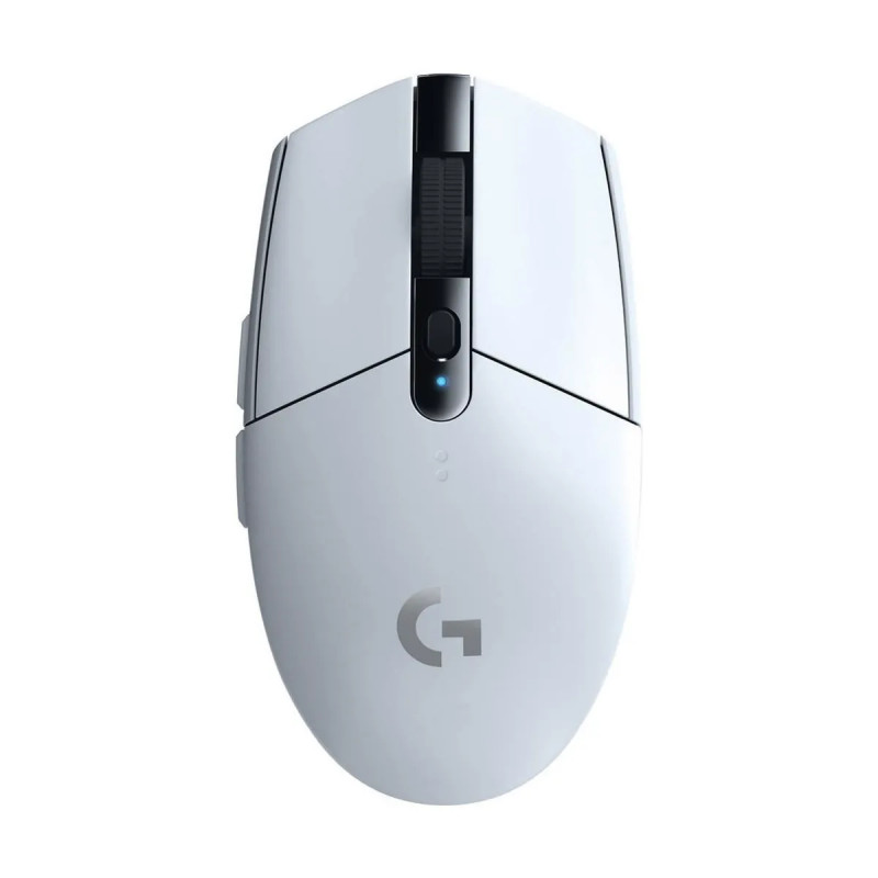 MOUSE LOGITECH GAMING G305 BLANCO WIRELESS LIGHTSPEED SENSOR HERO ULTRALIGERO USB
