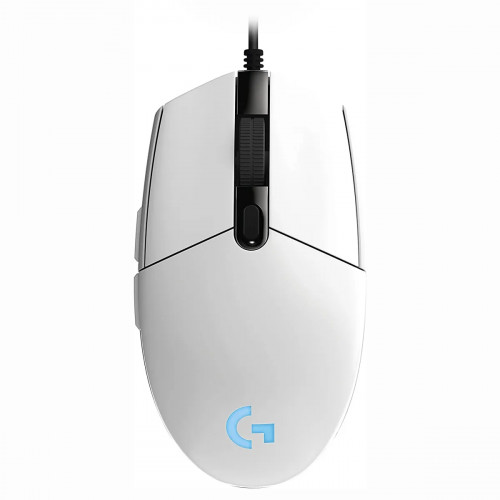 MOUSE LOGITECH GAMING G203 BLANCO ALAMBRICO RGB LIGHTSYNC G-HUB
