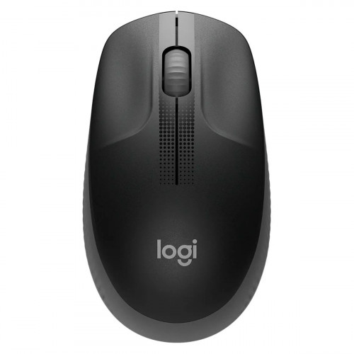 MOUSE LOGITECH M190 WIRELESS USB FULL SIZE CURVE DESING CHARCOAL