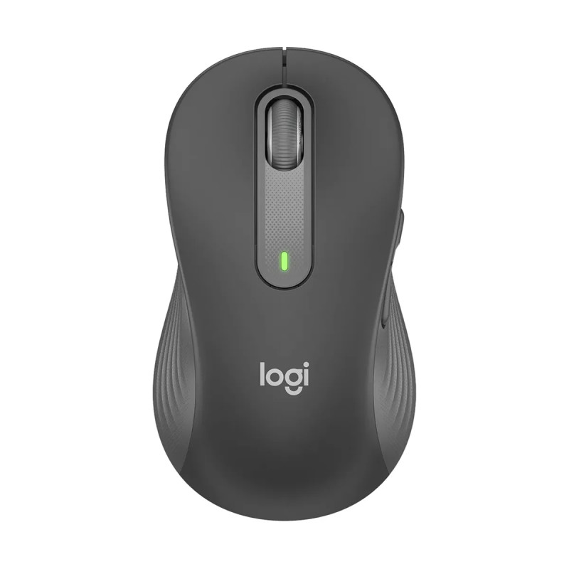 MOUSE LOGITECH M650 LARGE GRAFITO ZURDO MULTIPLATAFORMAS WIRELESS BT-USB LOGI BOLT