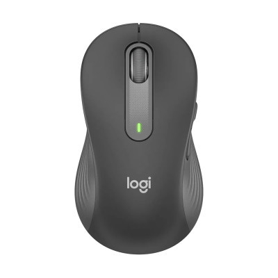 MOUSE LOGITECH M650 LARGE GRAFITO ZURDO MULTIPLATAFORMAS WIRELESS BT-USB LOGI BOLT