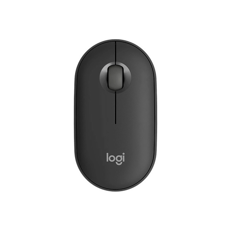 MOUSE LOGITECH M350S PEBBLE 2 GRAFITO SILENCIOSO MINIMALISTA BLUETOOH MULTIDISPOSITIVO 4000DPI