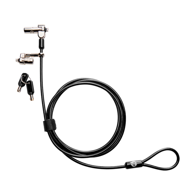 CABLE LOCK HP NANO FOR NOTEBOOK CON LLAVE
