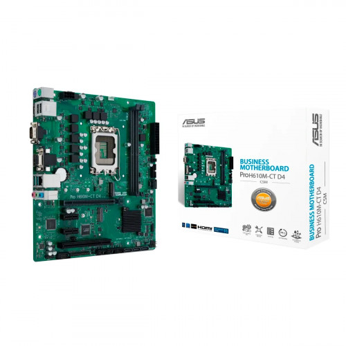 MBO ASUS PRO Q670M-CE-CSM 14VA LGA1700 4DDR5 HDMI 2DP 2M.2 4USB-3.2 2USB-A PCIE4.0 mATX