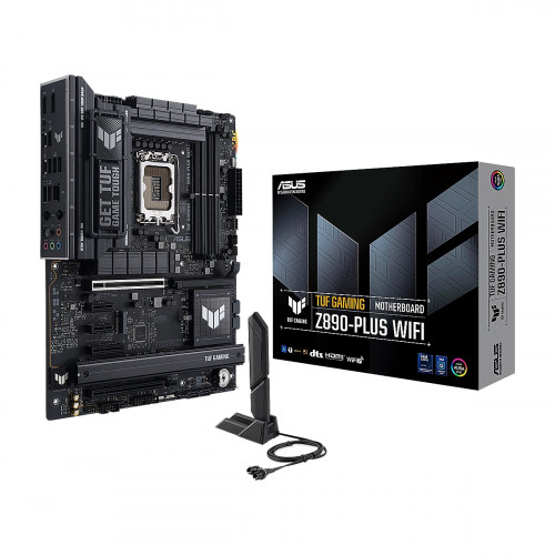 MBO ASUS TUF GAMING Z890-PLUS WIFI Intel Core Ultra LGA1851 DDR5-9066 HDMI 5USB 4m.2- ATX