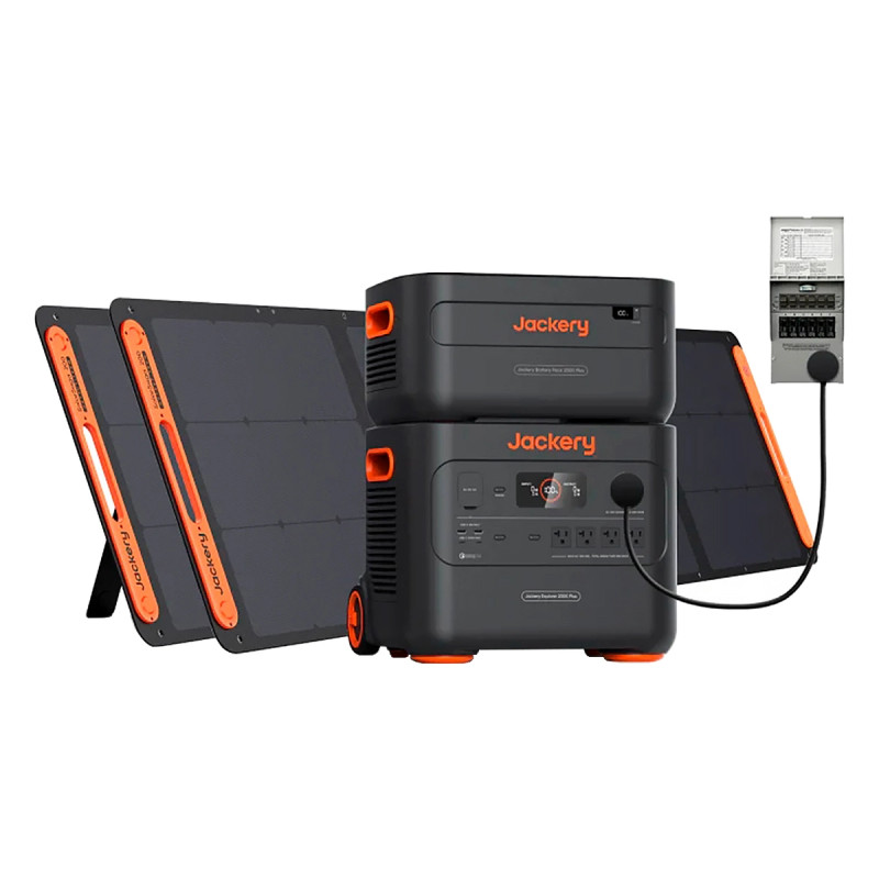 Portable Power Station Jackery 2000 Plus with Panel Solar 200W