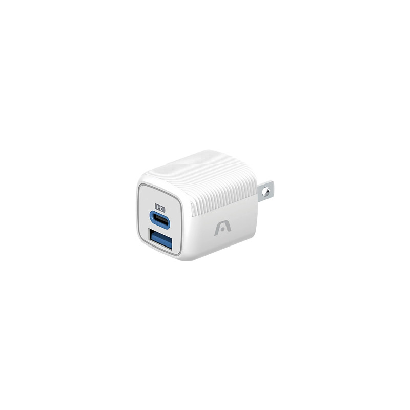 WALL CHARGER ARGOM  Type-C - USB 38W VOLTA P38 White
