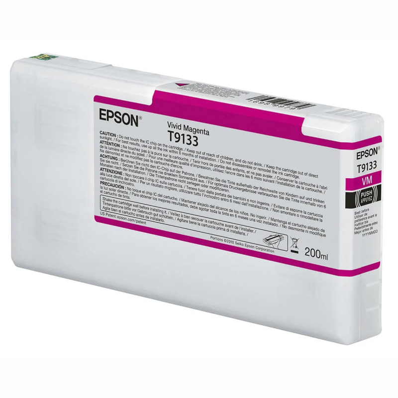 CARTUCHO EPSON T913300 ULTRACHROME HDX MAGENTA 200ML