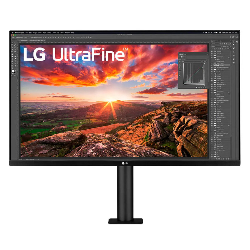 MONITOR LG 32INC UHD POLIVALENTE LED IPS 3840 X2160 2HDMI 2USB-A USB-C ALTAVOCES 5W NEGRO