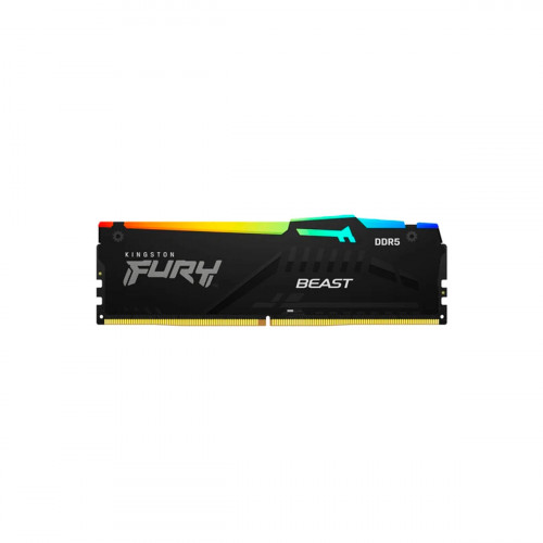 DIMM KINGSTON 16GB FURY BEAST BLACK RGB EXPO 1x16GB DDR5-5600MTs CL36 288-pin 16bit