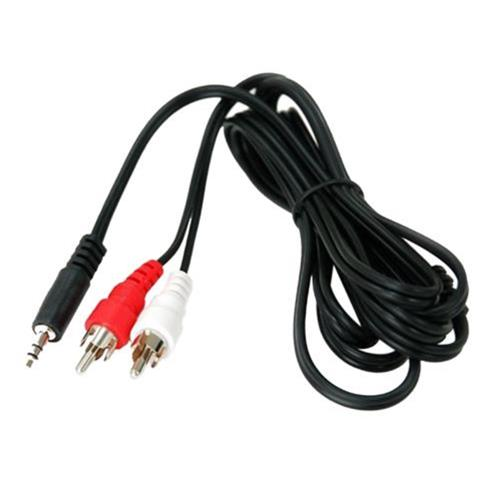 CABLE DE DISCMAN 3.5 A 2 RCA1.5M 2
