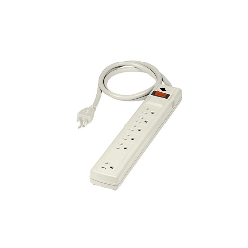 CORTAPICOS 6 TOMAS + 2USB 3 METROS