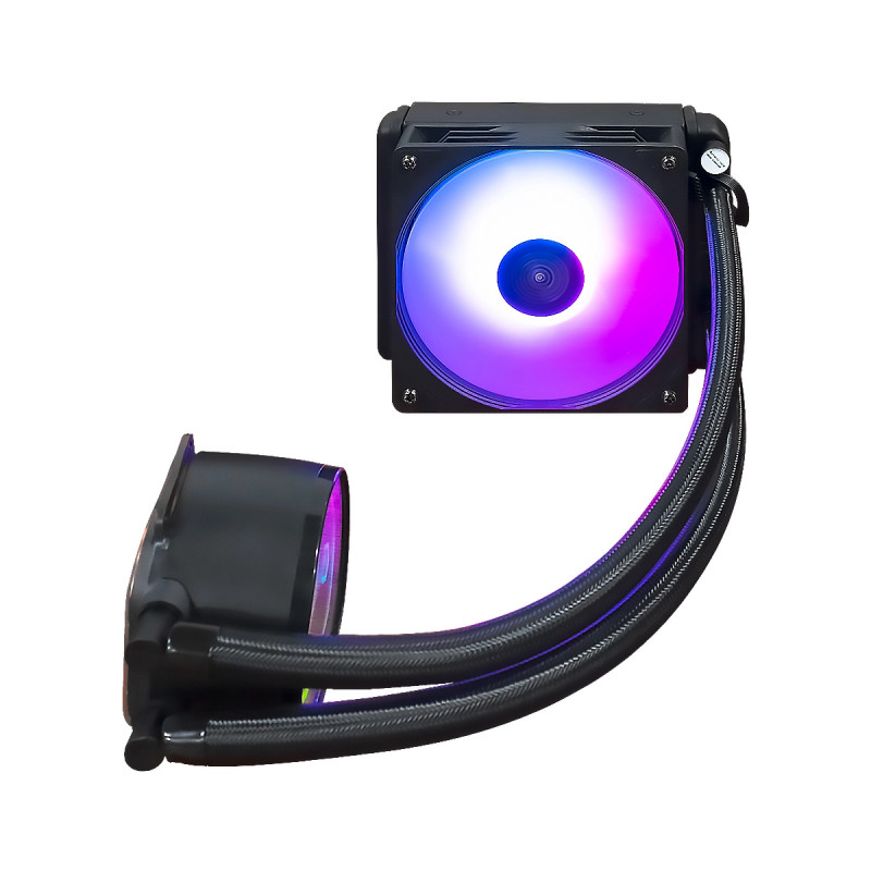 VENTILADOR QUASAD QL Series QL-120 RGB 120mm LED Single Pack - Black
