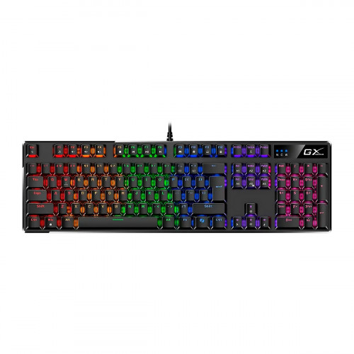 TECLADO GENIUS Scorpion K12 Gaming USB Mechanical RGB Wired 1.8mts Black