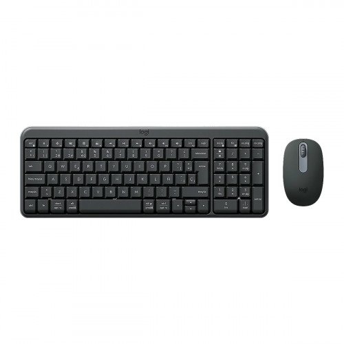 Teclado Logitech - Mouse MK250 Compact Bluetooth Wireless Black