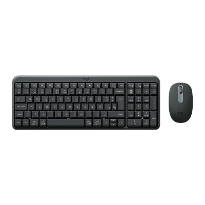 Teclado Logitech - Mouse MK250 Compact Bluetooth Wireless Black