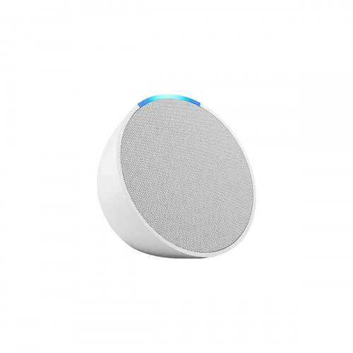 PARLANTE AMAZON ECHO POP SMART AND COMPACT  CON SHARP SOUND AND ALEXA GLACIER WHITE