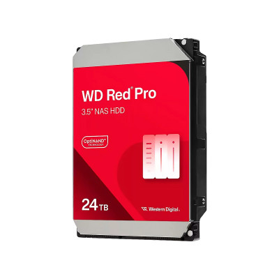 DISCO DURO WESTERN DIGITAL Red Pro 24TB NAS 7200RPM SATA 512MB-Cache  3.5INC.