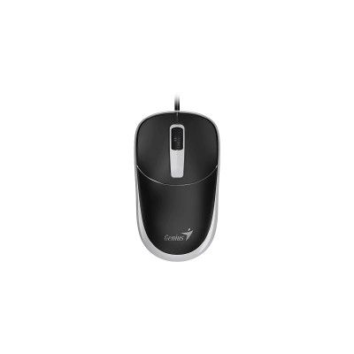 MOUSE GENIUS DX-123 USB-C Wired Black Gray