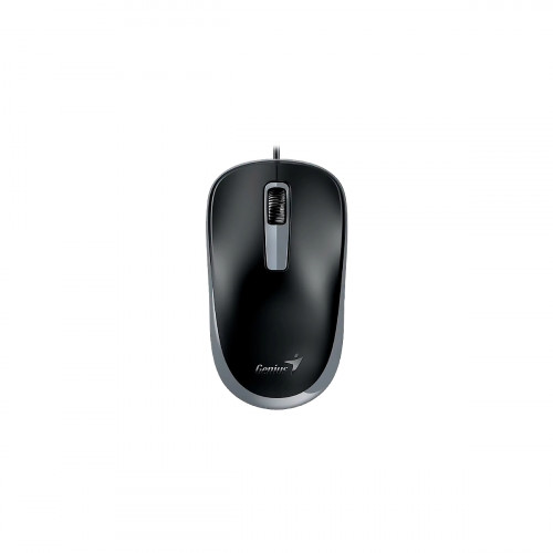 MOUSE GENIUS WIRED DX-125S USB 1200DPI OPTICO Black-Gray