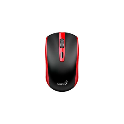 MOUSE GENIUS ECO-8150 Wireless USB-A 2.4Ghz 1200dpi Optico Recargable Black Red