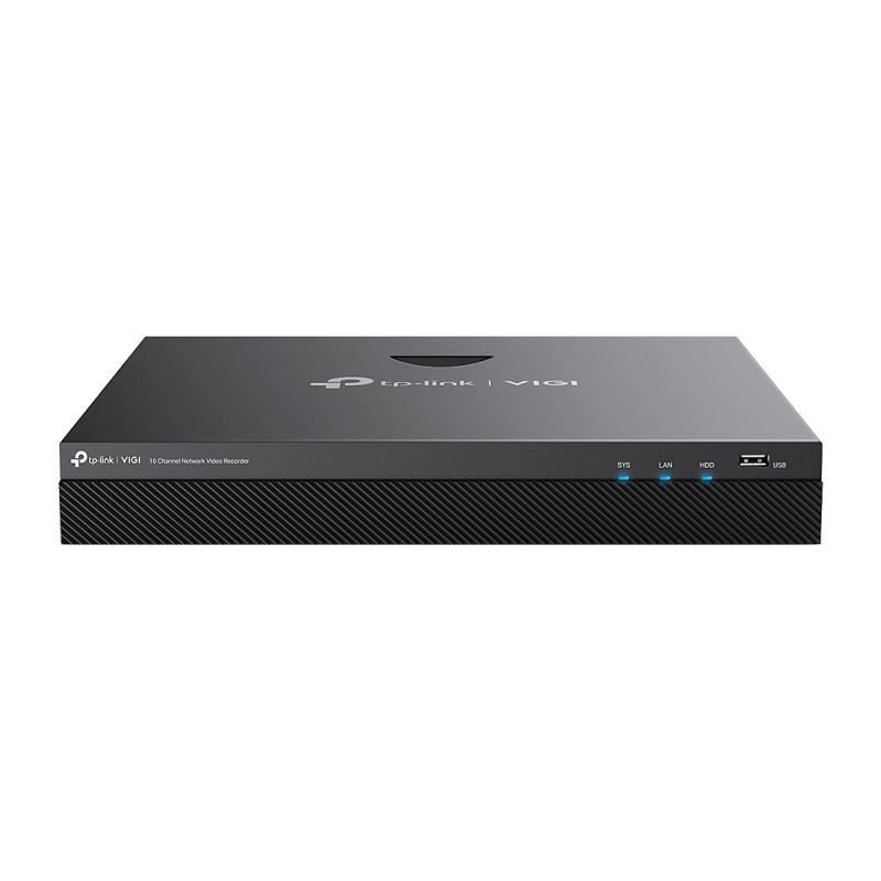 NVR TP-Link Vigi NVR2016H-16MP HDMI 4K PoE Plus 16Channel H.256 Plus 24-7 Supervision Remota