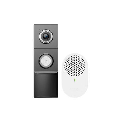 Timbre de Video TP-Link con Bateria 2K 5MP Deteccion IA Vision Noc. Color Campo Amplio Bat. Extraibl