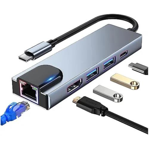 HUB Type-C to HDTV 5 in 1