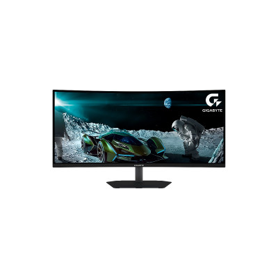 MONITOR GIGABYTE GS34WQCA 34Inch VA 1500R 3440X1440 2HDMI DP 120Hz Non-Glare