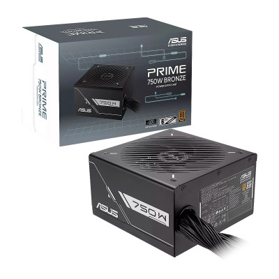 Fuente de Poder Asus PRIME-750W BLACK ATX12V 80Plus Bronze
