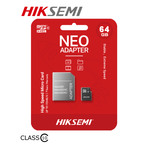Flash Memory HIKSEMI HS-TF-C1 64Gb