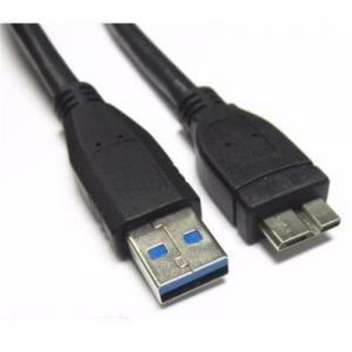 Cable Usb 3 0 Para Disco Duro Externo L 30cm Negro Delta 2