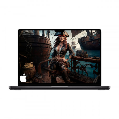 NOT. APPLE MACBOOK PRO M4 24GB 512-SSD 14.2INCH 3USB-C HDMI macOS SPACE BLACK