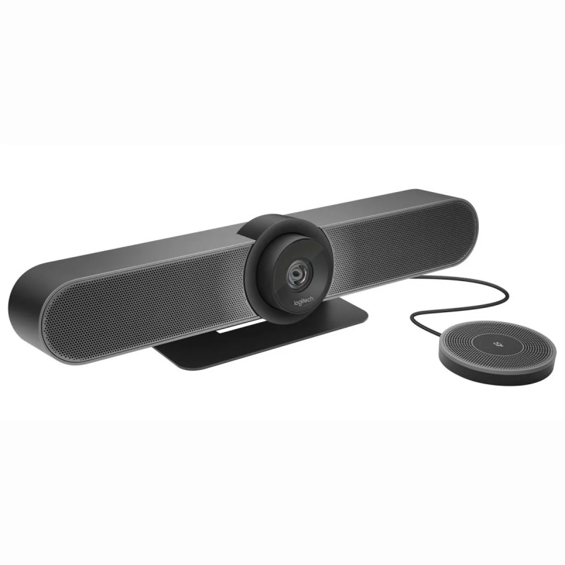CONFERENCE-CAM LOGITECH MEETUP 4K-ZOOM 5X-RIGHTSIGHT-BT-VISION 120-MICS EXPANSION-HASTA 8 PERSONAS