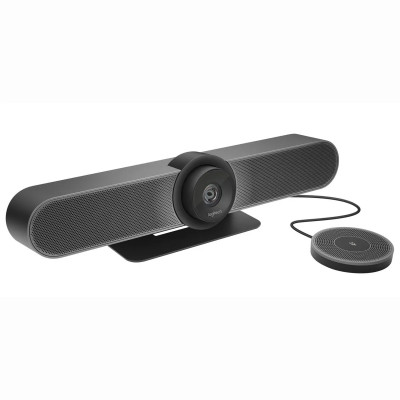 CONFERENCE-CAM LOGITECH MEETUP 4K-ZOOM 5X-RIGHTSIGHT-BT-VISION 120-MICS EXPANSION-HASTA 8 PERSONAS