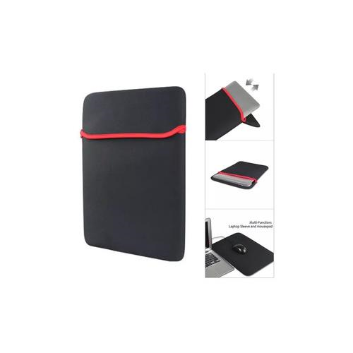 Estuche laptop 15.6'' sencillo filos rojos 2