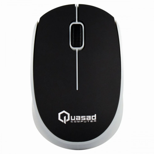 MOUSE QUASAD QM-610 WIRELESS GRIS