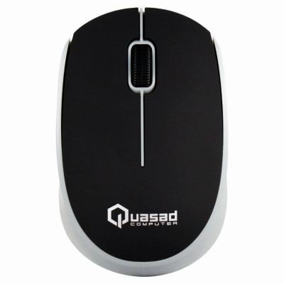 MOUSE QUASAD QM-610 WIRELESS GRIS
