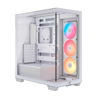 CASE CORSAIR ATX 3500X RS-R  ARGB Panoramic Glass 2USB-C 2USB3.2 HD-Audio Mid-Tower White