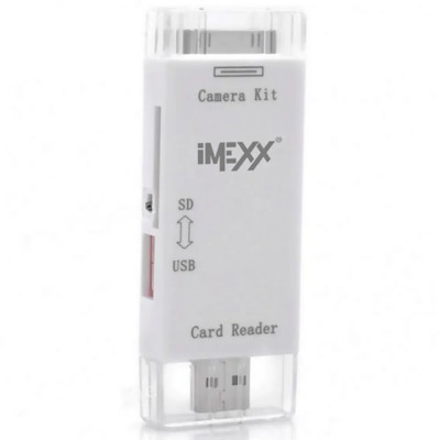 CARD READER IMEXX USB AND CAMARA FOR IPAD 2-3