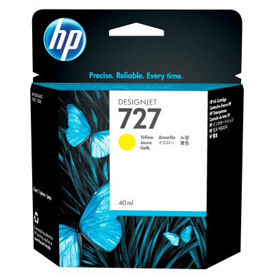 CARTUCHO HP 727 AMARILLO 40ML
