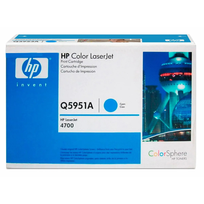 TONER HP Q5951A LASERJET 4700 CIAN