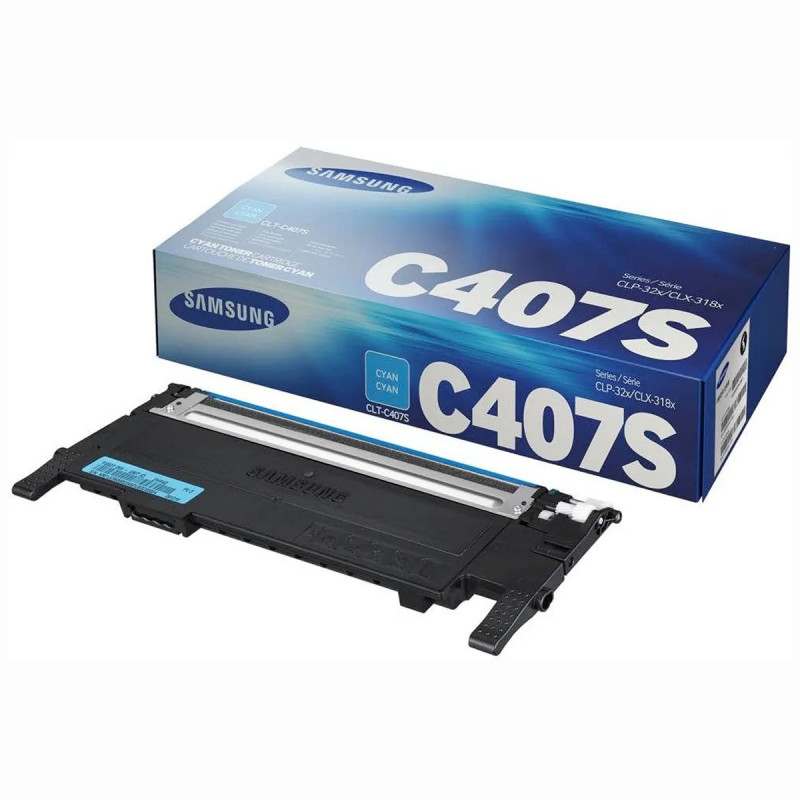 TONER SAMSUNG CLT-C407S CLP-325 CLX-3185FW