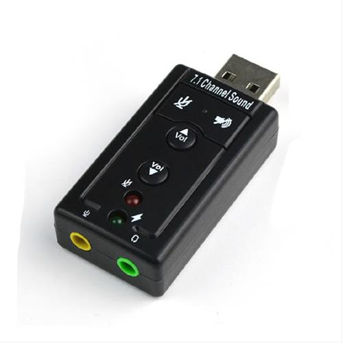 TARJETA DE SONIDO USB 2.0  7.1