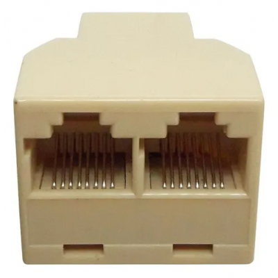 DUPLICADOR PARA RJ-45 1M-2H