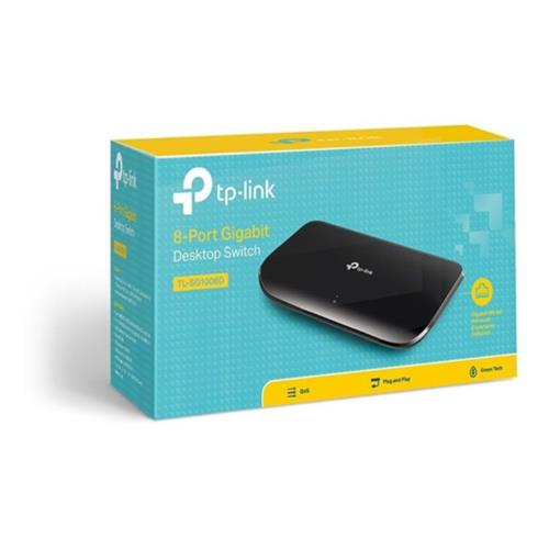 Switch Tplink TL-SG1008D 8 Puertos Gigabit 