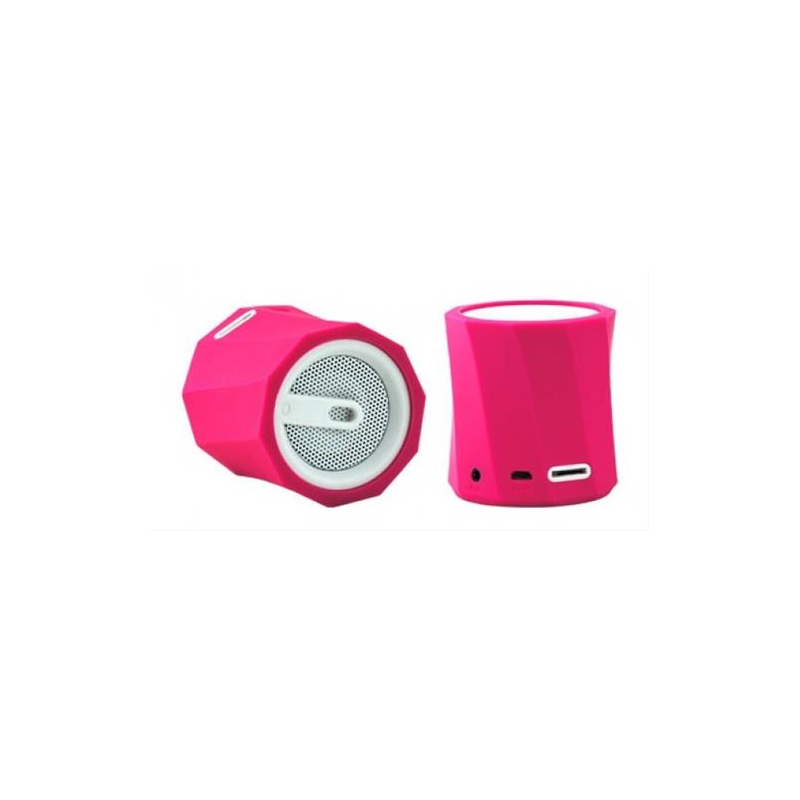 Parlante XTRATECH Fucsia Bluetooth Micro SD