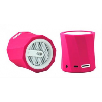 Parlante XTRATECH Fucsia Bluetooth Micro SD