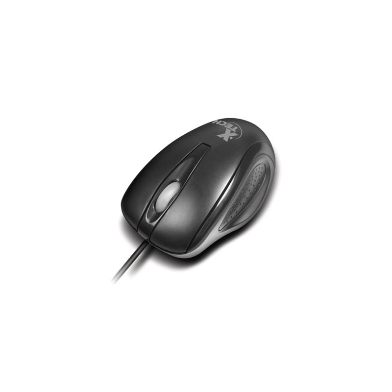 Mouse Xtech xtm 175  Alambrico 3 Botones Usb - Negro