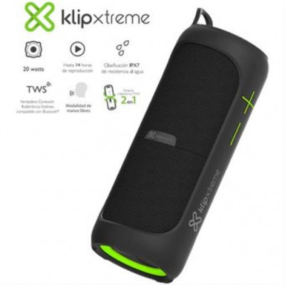 Parlante KX Spkr KBS800 TWSWlsBT 20W IPX7 Ph/Mic